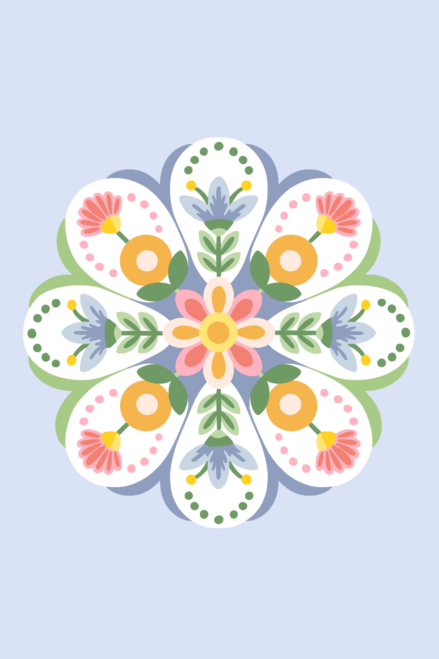 Clever Poppy's Mandala