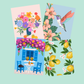The Floral Edit – 4 Paint by Numbers Kits