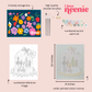 Christmas Cloche Paint by Numbers – Seconds only