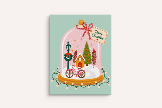 Christmas Cloche Paint by Numbers – Seconds only