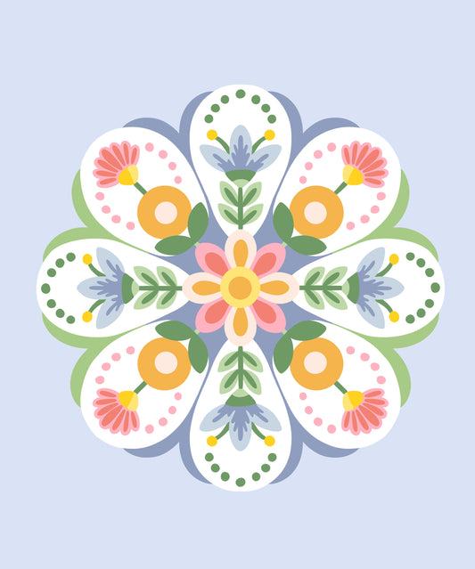 Clever Poppy's Mandala