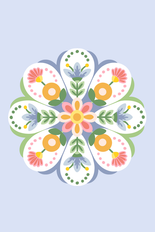 Clever Poppy's Mandala