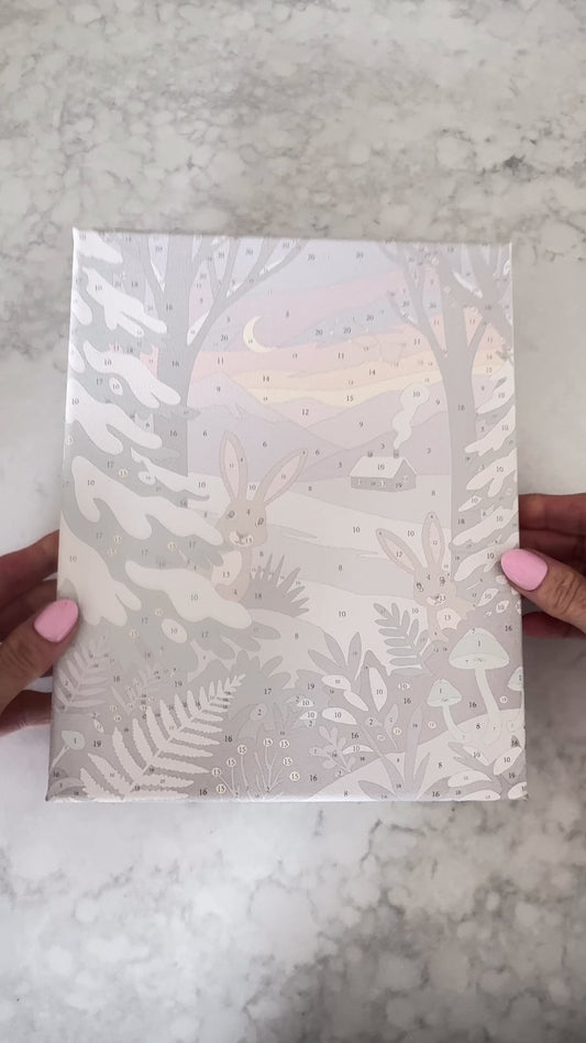 Winter Wonderland Paint by Numbers Kit